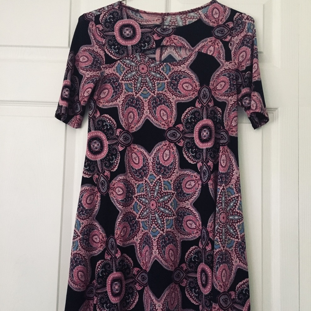 Tee For The soul keyhole paisley dress